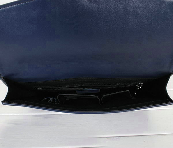 Bottega Veneta intrecciato clutch BV90571 blue